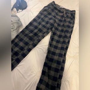 Plaid pajama pants